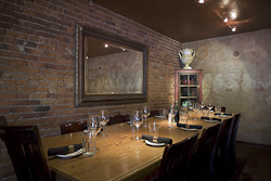 High-end commercial photography exclusive italian restaurant in Truckee, CA. by Tom Hunter Photography
